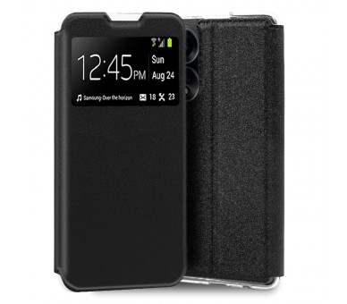 COOL FUNDA  FLIP COVER  OPPO A58 4G LISO NEGRO