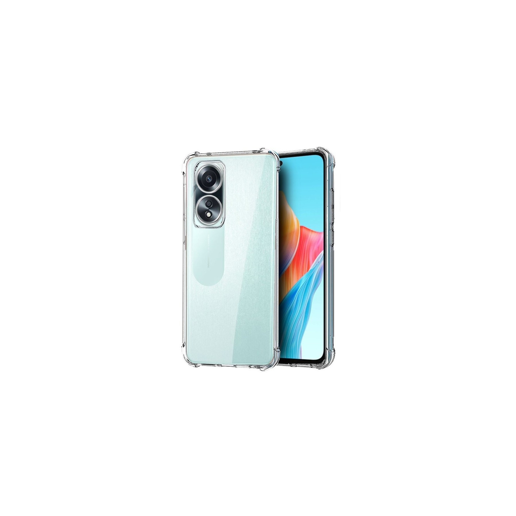 COOL CARCASA  OPPO A58 4G ANTISHOCK TRANSPARENTE