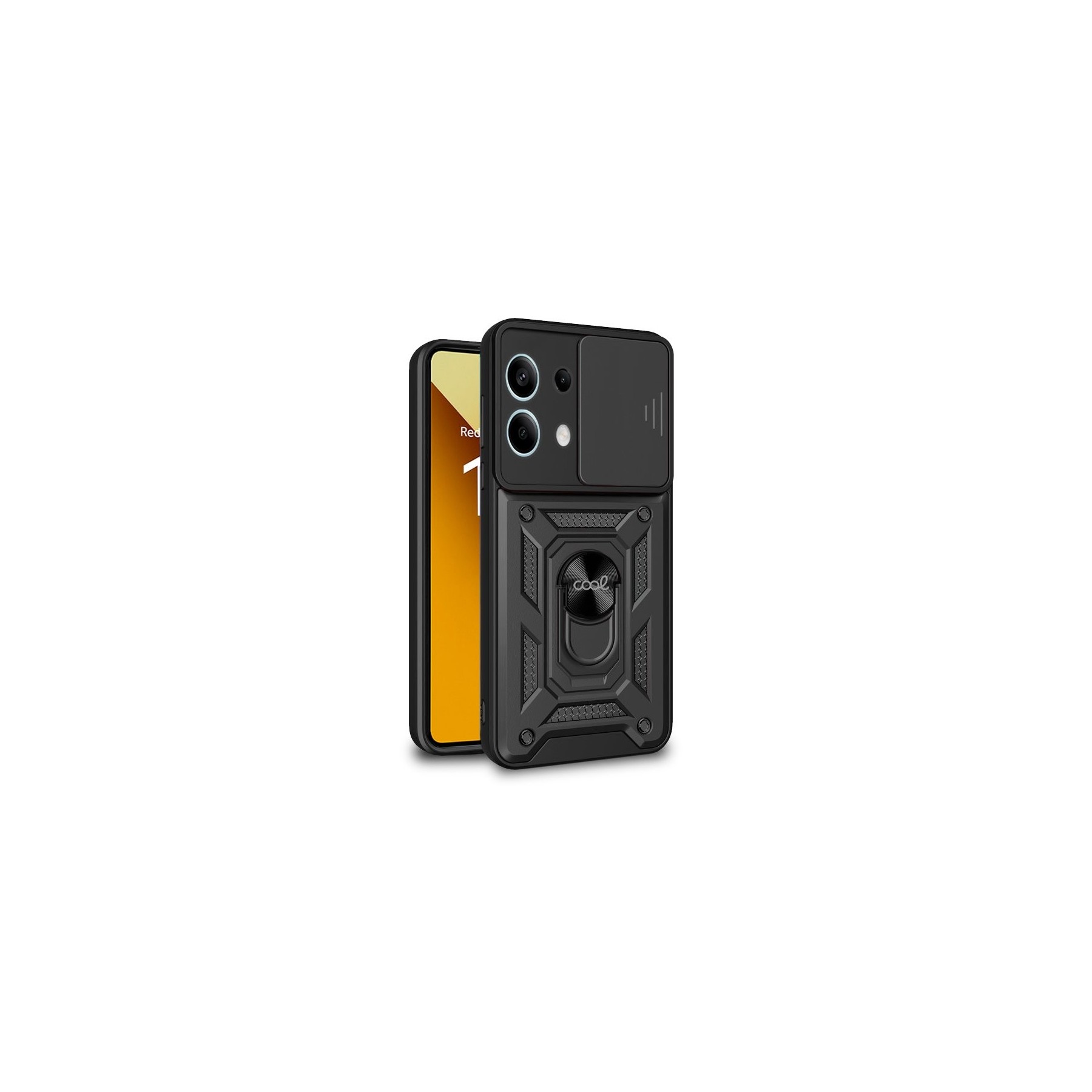 COOL CARCASA  XIAOMI REDMI NOTE 13 5G HARD RING NEGRO