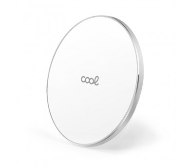 COOL DOCK BASE CARGADOR SMARTPHONES INALÁMBRICO QI  (CARGA RÁPIDA) BLANCO