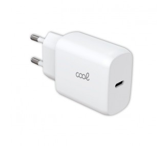 COOL CARGADOR RED  FAST ADAPT. (PD) TIPO-C (25W) BLANCO