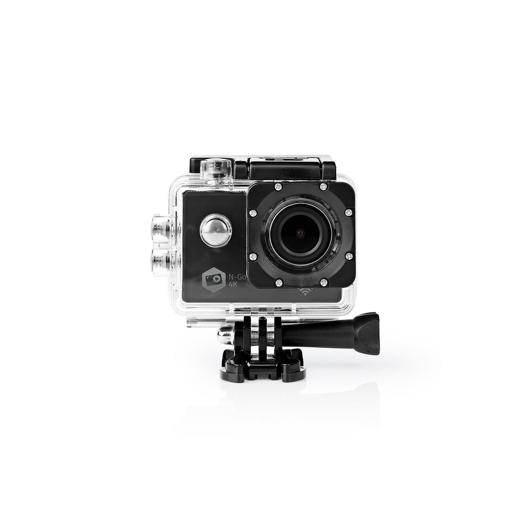 NEDIS CAMARA DE ACCION | 4K@30FPS | 16 MPIXEL | SUMERGIBLE HASTA: 30.0 M | 90 MIN | WI-FI | APP DISP