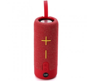 COOL ALTAVOZ MÚSICA  BLUETOOTH  10W BASS ROJO