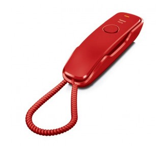 GIGASET TELEFONO FIJO COMPACTO DA210 ROJO