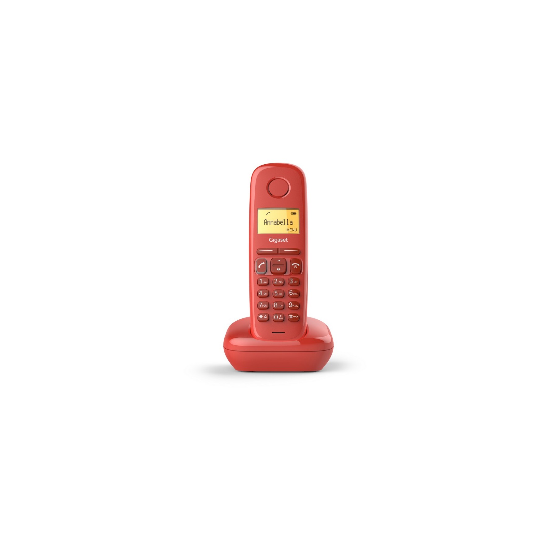 GIGASET TELEFONO DECT A170 ROJO