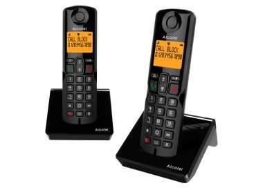 ALCATEL TELEFONO DEC S280 DUO BLACK