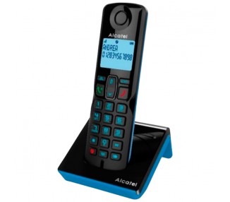 ALCATEL TELEFONO DEC S280  BLACK+BLUE