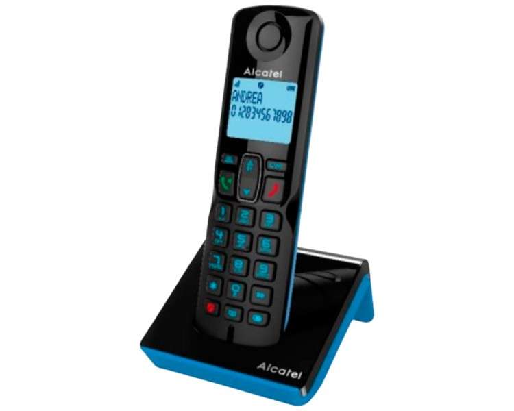 ALCATEL TELEFONO DEC S280  BLACK+BLUE