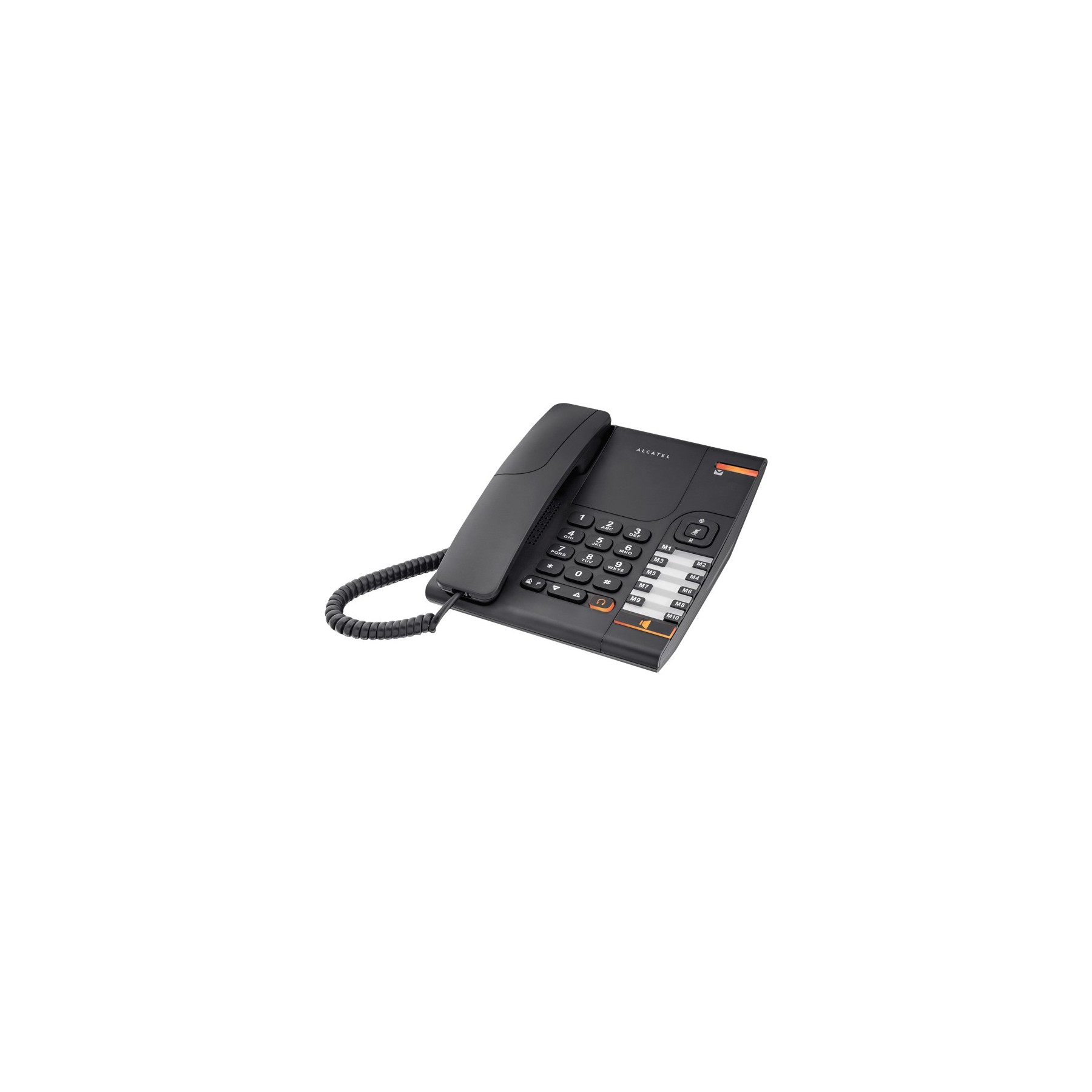 ALCATEL TELEFONO FIJO COMPACTO TEMPORIS 380 BLACK