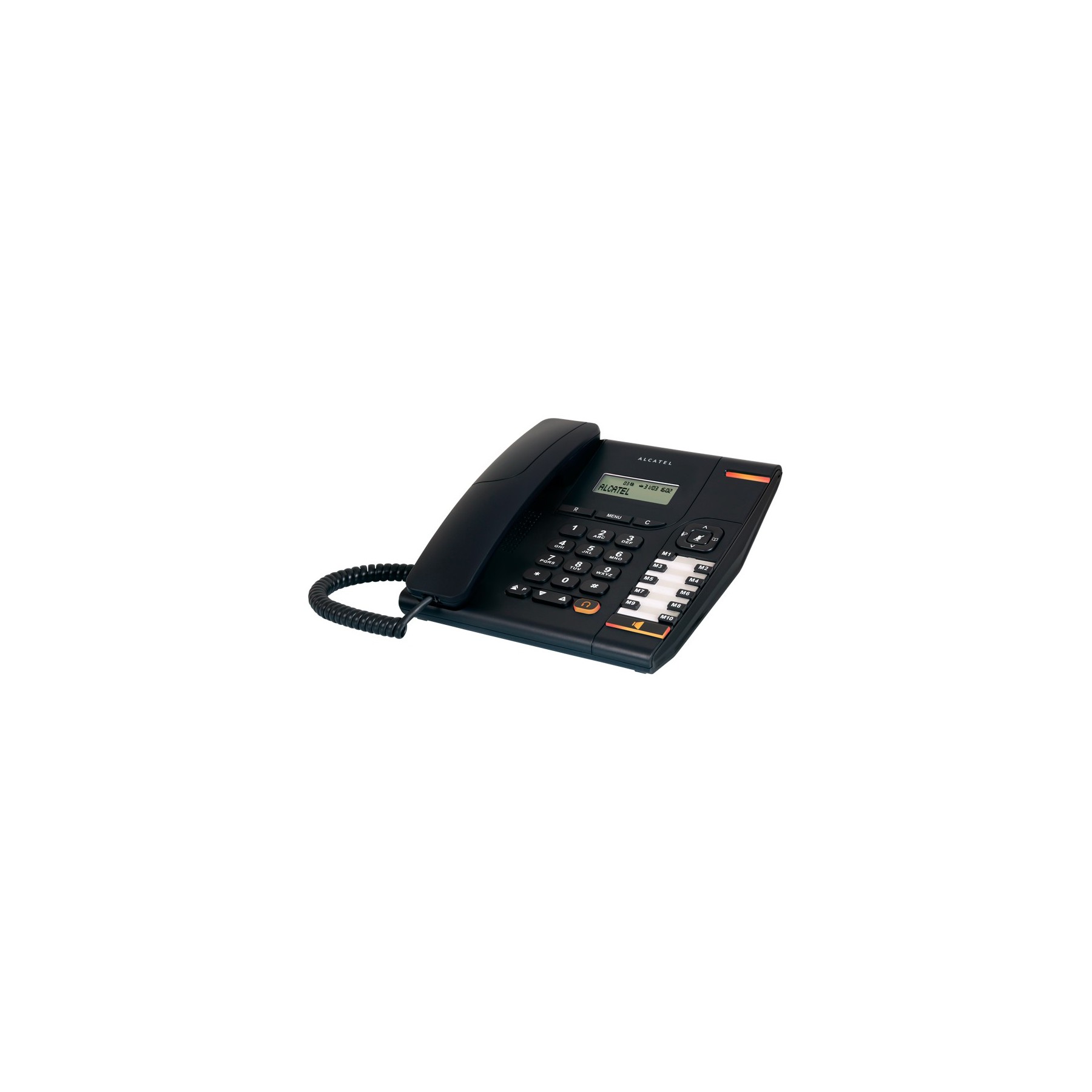 ALCATEL TELEFONO FIJO COMPACTO TEMPORIS 580 BLACK