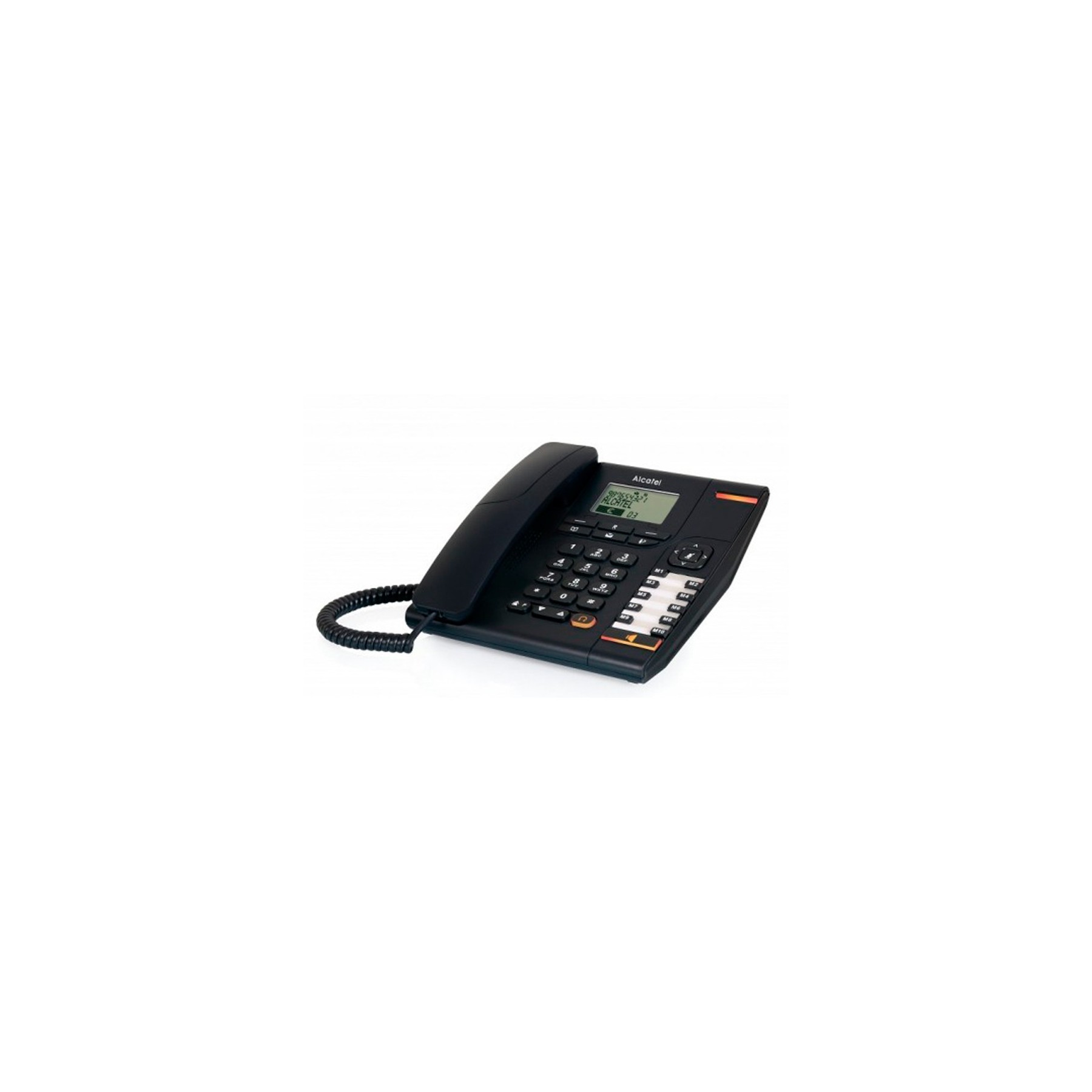 ALCATEL TELEFONO FIJO COMPACTO TEMPORIS 880 BLACK
