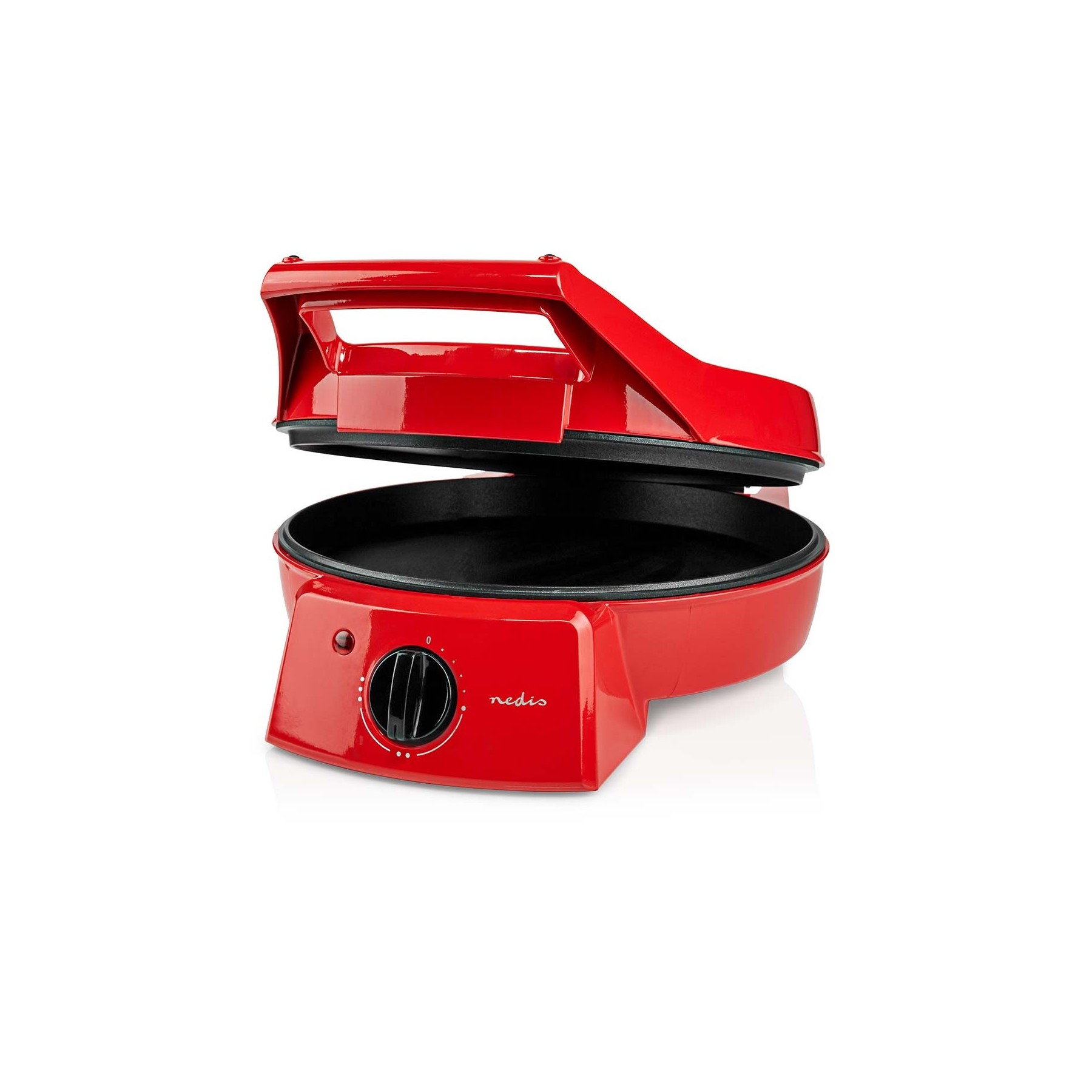 NEDIS HORNO DE PIZZA Y GRILL | 30 CM | CONTROL DE TEMPERATURA AJUSTABLE | 1800 W