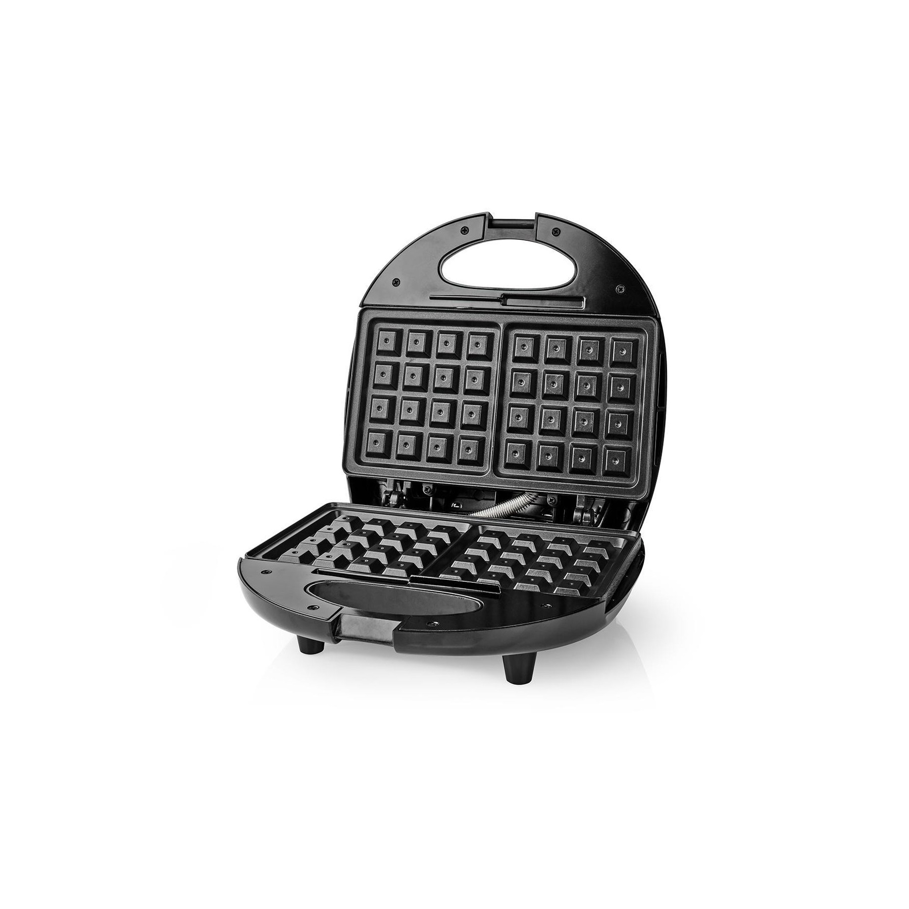 NEDIS WAFFLE | GOFRES  | 22 X 12 CM | 750 W | CONTROL AUTOMÁTICO DE TEMPERATURA