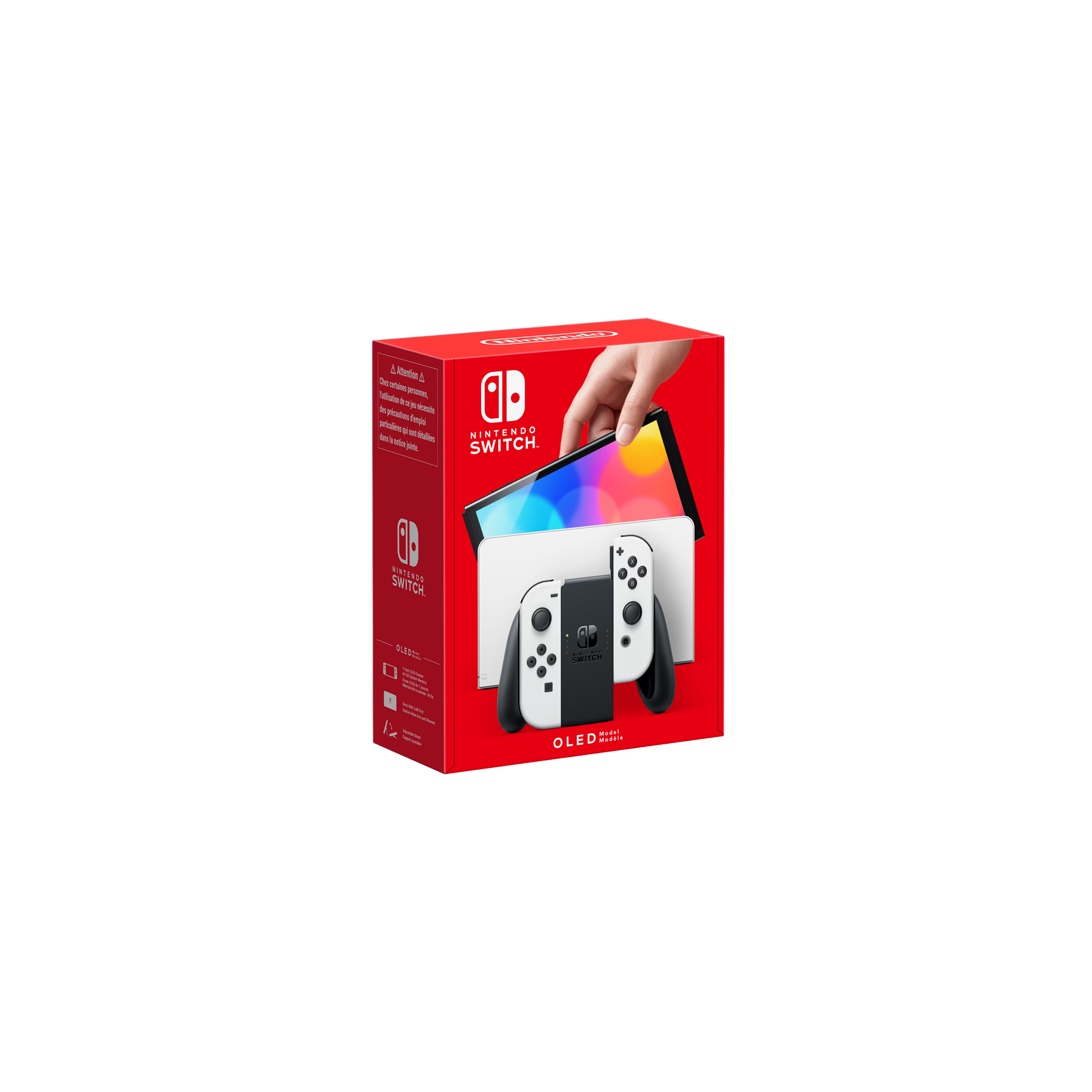 NINTENDO SWITCH (VERSIÓN OLED) BLANCA