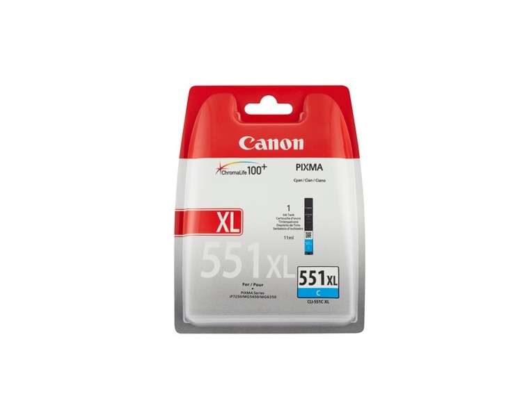 Canon Cartucho CLI 551C XL Cian