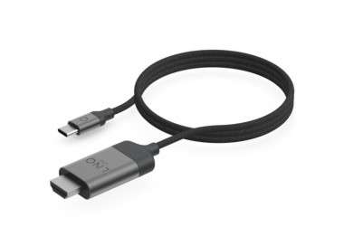 h2Adaptador HDMI 4K Cable 2m HDR h2ppEl cable adaptador HDMI LINQ se instala rapidamente y sin esfuerzo solo conectelo y listo 