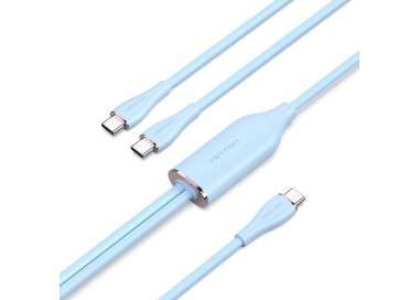 pul libEspecificaciones b li liTipo de cable USB li liConexiones USB Tipo C Macho 2 x USB Tipo C Macho li liColor Azul liliLong
