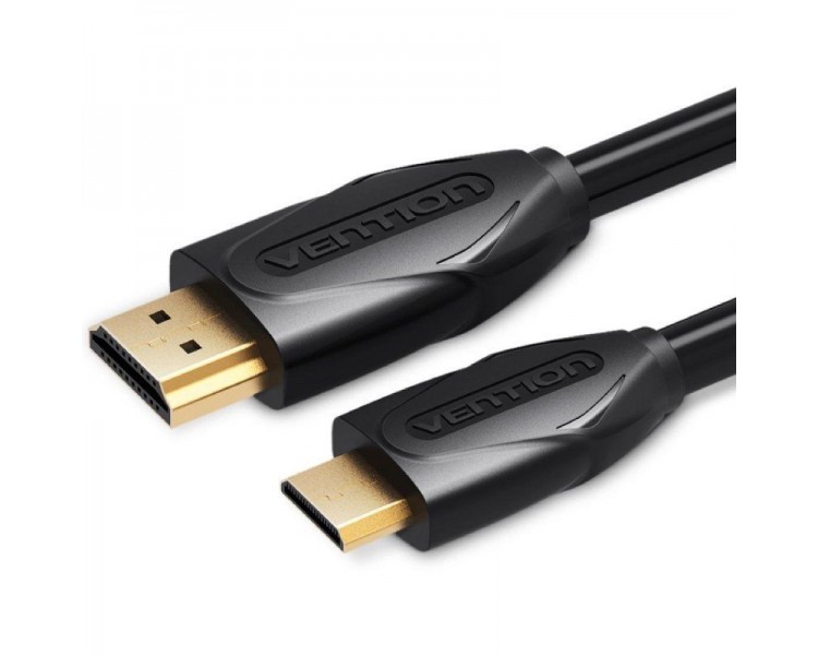 p ph2Cable de video Vention Mini HDMI a HDMI h2pCable Mini HDMI a HDMI convierta mini HDMI a sus dispositivos en HDMI estandar 