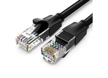 h2Cable RJ45 Vention IBEBS Cat6 UTP 25m negro h2pbr pppullibEspecificaciones b liliClase de cable liliUTP liliCategoria Etherne
