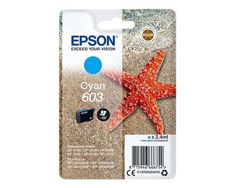 Epson Cartucho 603 Cyan