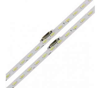 Kit Reparacion Retroiluminacion Tiras de Led para TV 65" Samsung UE65NU7100K UE65NU7100U UE65NU7102K UE65NU7105K UE65NU7140U UE65NU7170S UE65NU7170U UE65NU7172U