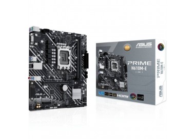 h2Zocalo de placa base ASUS PRIME H610M E CSM Intel LGA 1700 h2p pp pdivdivIntel H610 mATX memoria DDR5 PCIe 40 2x M2 encabezad