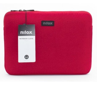 Funda nilox portatil 141pulgadas rojo