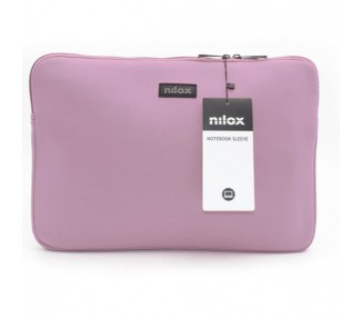 Funda nilox portatil 133pulgadas rosa