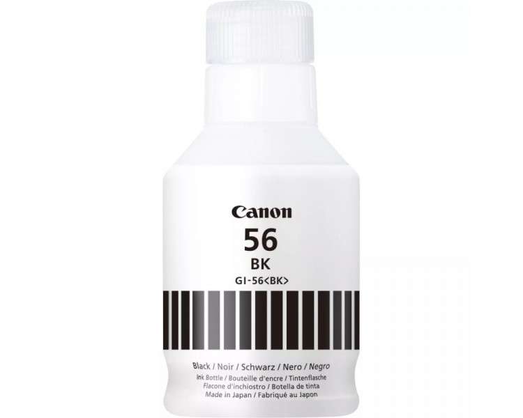 Canon Botella Tinta GI 56BK Negro