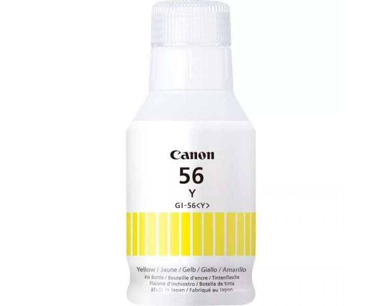Canon Botella Tinta GI 56Y Amarillo