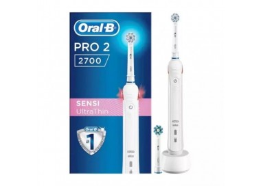pOral B PRO 2 El mango liso del cepillo electrico PRO 2 te ayuda a cepillarte segun las recomendaciones de tu dentista te ayuda