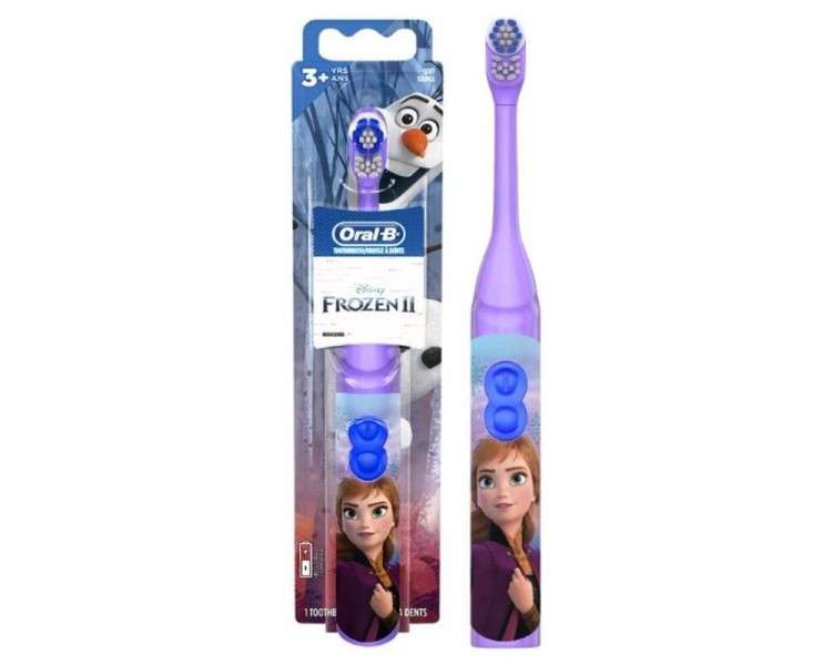 ppLos cepillos electricos Oral B Frozen II con los divertidos y simpaticos personajes de Disney permite que los pequenos tambie