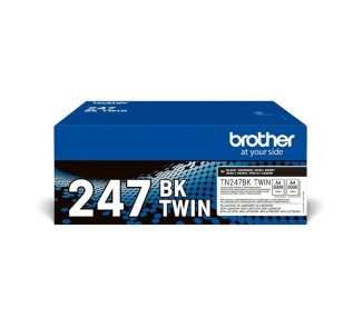 Brother Toner Pack TN247 2 uds Negro