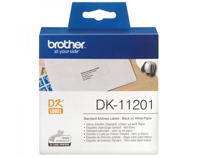 Brother Etiquetas DK11201 Direccion 29x90mm QL550
