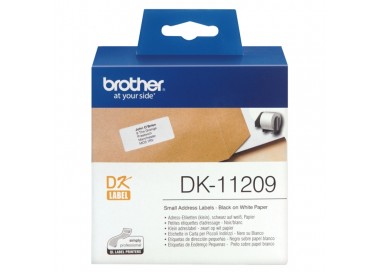 Brother Etiquetas DK11209 Direccion 29x69 mm 800 u
