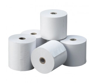 Rollo Papel Termico 80X80X12 MM Pack 6 Uds sin BPA
