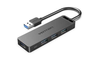 pul libEspecificaciones b li liHub USB 30 de 4 puertos el concentrador USB VENTION convierte un puerto USB en cuatro incluido e