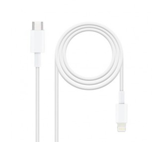 Cable lightning a usb tipo c