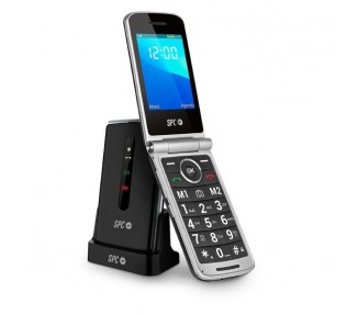 pTelefono movil con conectividad 4G para personas mayores Con tapa protectora pantalla de 288221 amplio teclado dos memorias di