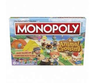 Juego mesa monopoly animal crossing new