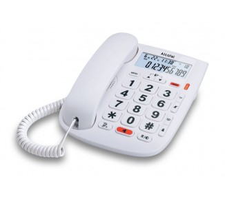 Telefono fijo alcatel tmax20 fr white