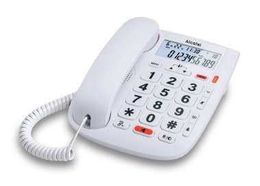 Telefono fijo alcatel tmax20 fr white