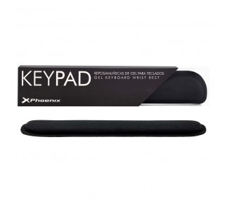 Reposamunecas keypad ergonomico negro