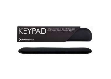 Reposamunecas keypad ergonomico negro