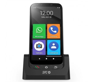 Telefono movil smartphone spc zeus negro