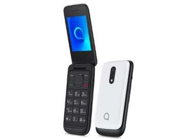 Telefono movil alcatel 2057d negro blanco