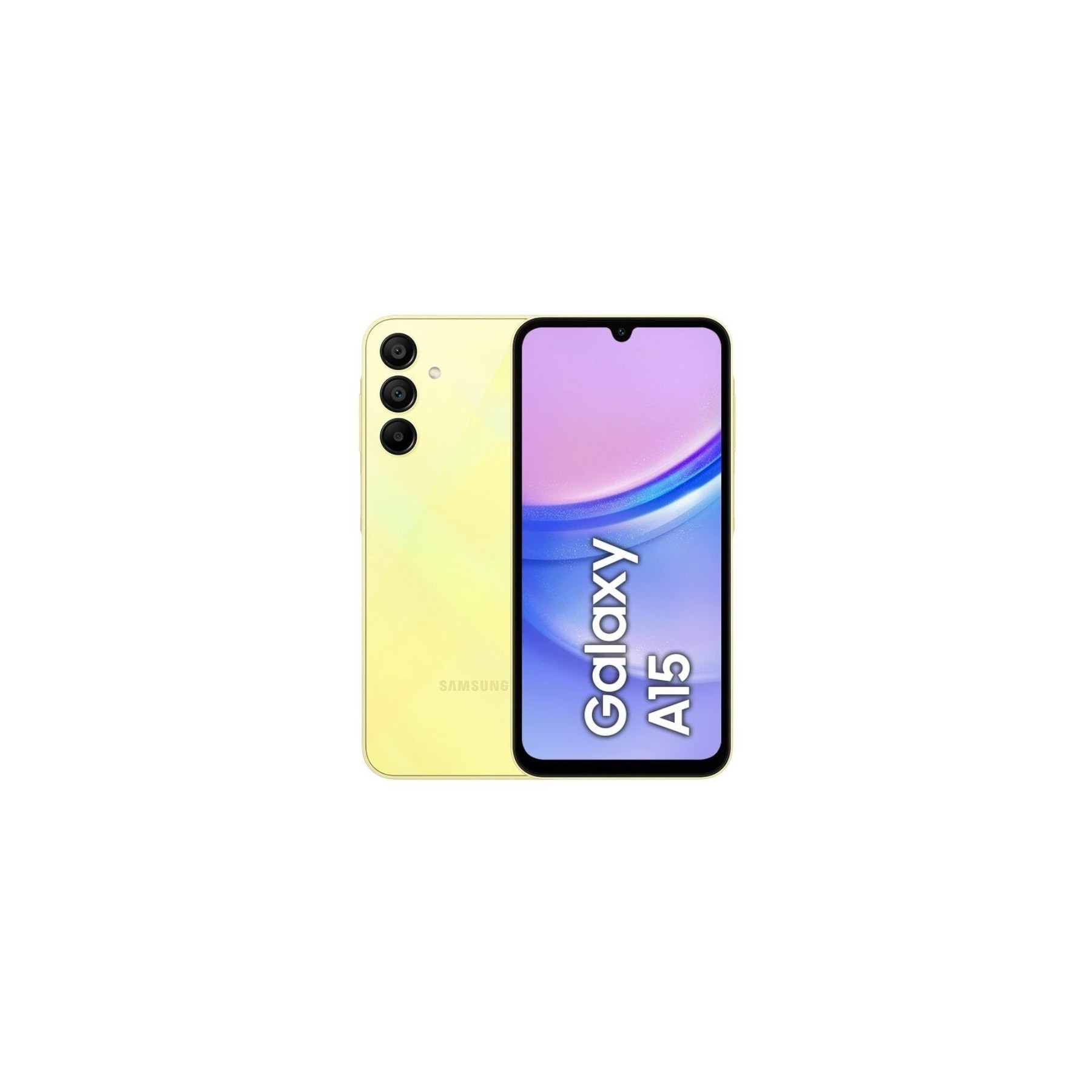 ph2Pantalla supervivida y brillante h2La pantalla Super AMOLED de 65 pulgadas del Galaxy A15 ofrece una claridad extraordinaria