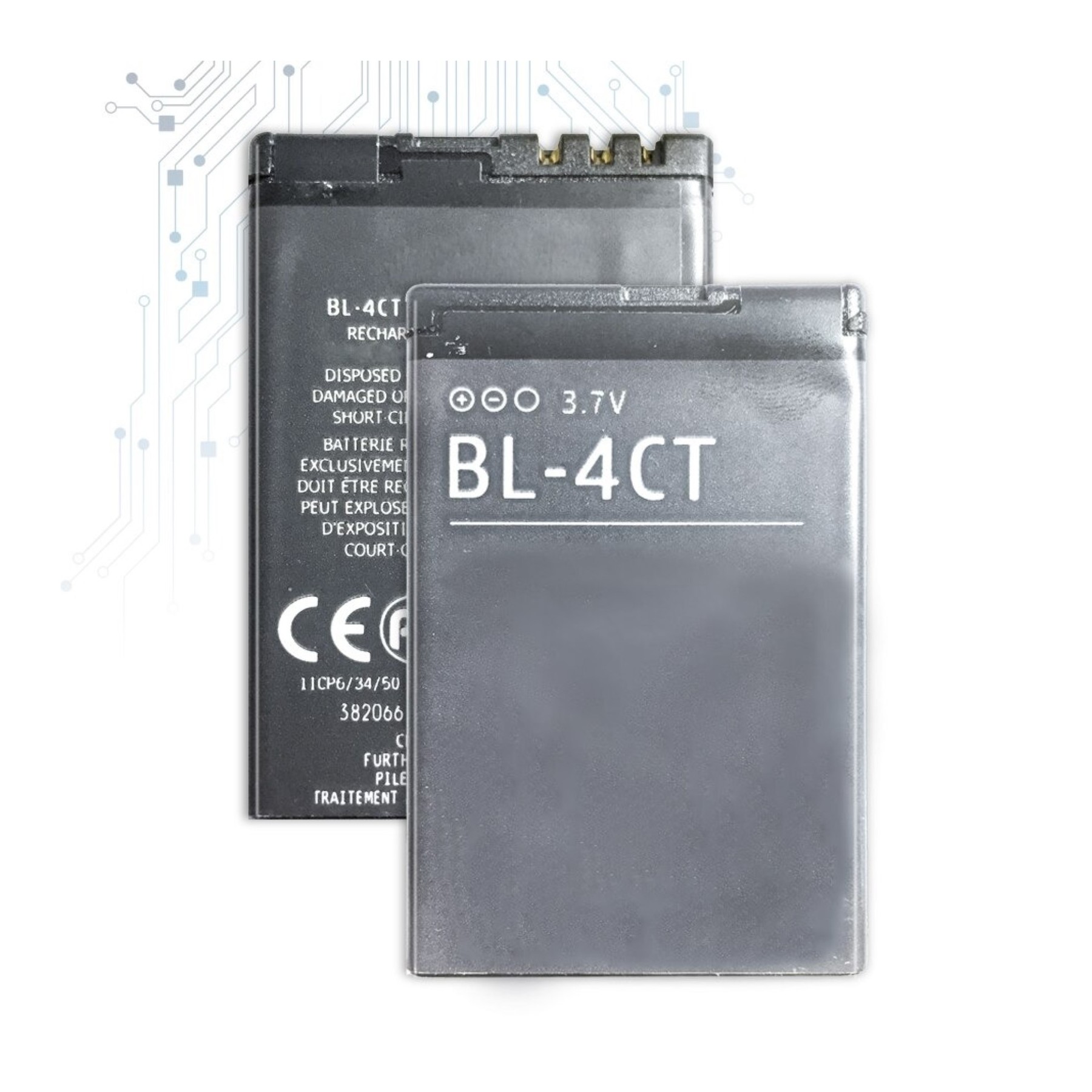 Batería para Nokia 7230 6700 5310 X3, MPN Original:Bl4Ct Bl-4Ct