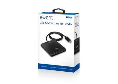EWENT EW1055 Lector Tarjetas USB C DNI electronic