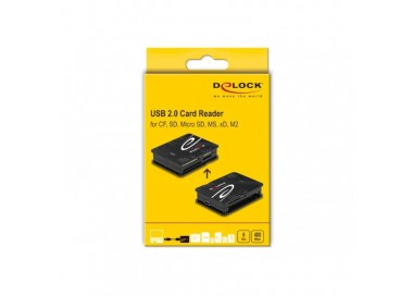 Delock Lector de tarjetas USB 20 Compact Flash 
